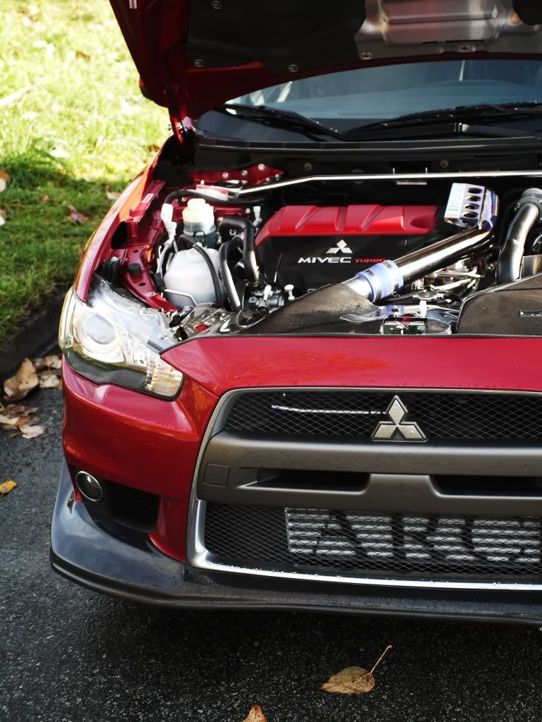 New install ARC intercooler, front pipe & radiator cap EvoXForums